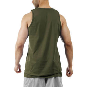 Débardeurs de fitness personnalisés pour hommes, débardeur de fitness OEM pour hommes avec couleurs contrastées personnalisées - Product Image 3