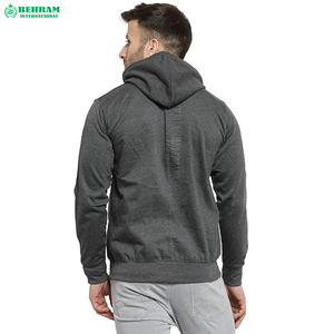 Prix plus bas – Sweat-shirts à capuche unisexes personnalisés de haute qualité 100 % coton molletonné/éponge française, à manches longues et fermeture éclair, respirants et à séchage rapide - Product Image 2