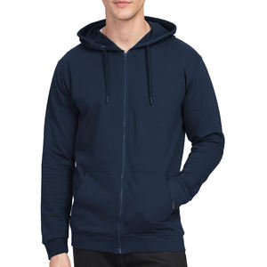 Nuevas Sudaderas con Capucha de Invierno Unisex de Alta Calidad OEM, con Cierre, 350 GSM, con Bolsillo, Personalizables con Logotipo, Mangas Largas, de Algodón para Hombre - Product Image 1