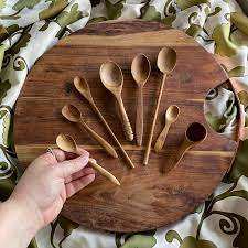 New Freshly Design Wholesale Wooden Cutlery Set Hotel and Restaurant Wood Spoon <b>Flatware</b> for Kitchenware - Product Image 4