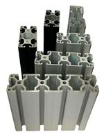 4080 Profilé en aluminium d'extrusion Profilé d'extrusion en aluminium de l'industrie personnalisée 6063-T5 Prix d'usine enduit de poudre anodisé