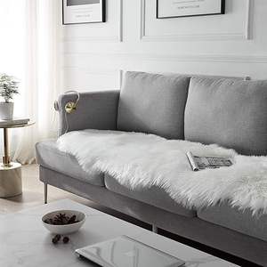 Tapis moderne beige en fausse laine, grande surface, 4 m de large, antidérapant, réversible, fabriqué sur mesure à la machine, peluche 10 mm pour la décoration de la maison et des hôtels - Product Image 4