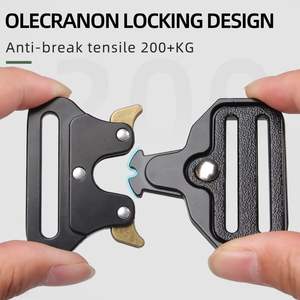 Dickes, gepolstertes, kleines, großes, taktisches, explosions geschütztes, taktisches Hunde halsband für Abenteuer im Freien mit Griff aufsätzen - Product Image 3