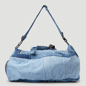 Sac de sport en denim à grande capacité pour la plage, les épaules, le fitness, avec logo personnalisé, service OEM, sac de voyage de 30 L pour la salle de sport - Product Image 3