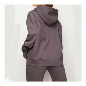 Ensemble de survêtement pour femme en molleton décontracté confortable élégant moderne Survêtement sportif régulier Vêtements de sport pour la salle de sport Automne Survêtement pour femme - Product Image 6