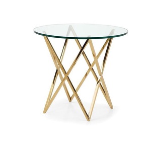 Decoración de lujo, muebles de mesa anidados, mesa de centro, mesas de centro, marco de forma personalizada, muebles con tapa de cristal, hogar, Hotel - Product Image 5