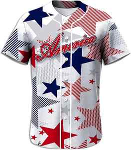 Venta al por mayor, nuevo diseño, servicios ODM, jersey de béisbol personalizado, ropa de softball con diseño de sublimación que satisface la demanda del cliente - Product Image 6