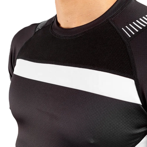 Wholesale OEM ODM <b>Rash</b> <b>Guard</b> <b>Men</b> Sublimation Printed Spandex Hot Sale Custom BJJ Rashguard <b>Men's</b> Martial Arts Wear - Product Image 5