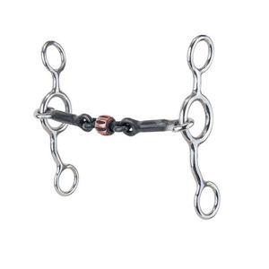 Vente en gros de mèches en acier inoxydable de haute qualité pour chevaux, mèches personnalisées pour oeufs, anneau lâche, produit équestre - Product Image 1