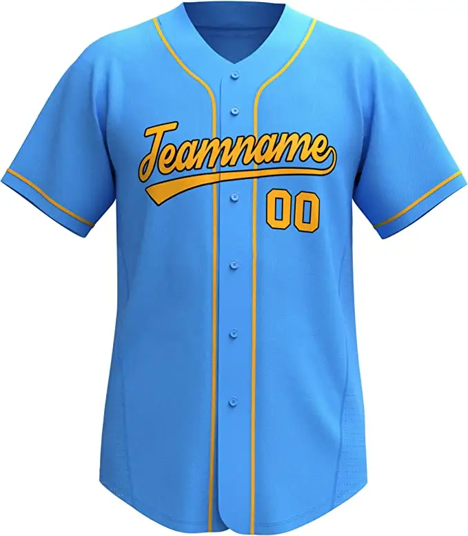 custom sublimation man baseball jersey beisboll customization shirts softball wear sportswear