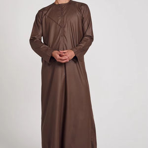 Latest Design Wholesale Price Customized <b>Men</b> Jubbah Thobe OEM Top Best Selling Price High Quality <b>Men</b> Jubbah <b>Thobes</b> 2024 - Product Image 1