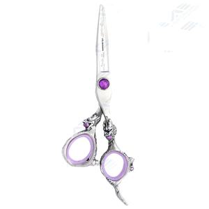 Venta al por mayor de cizalla de acero inoxidable de 5,5 pulgadas Venta caliente tijeras profesionales de peluquero herramientas de corte de pelo instrumentos de belleza - Product Image 1