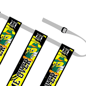 Venta a granel Nuevo diseño Ropa deportiva Banderas de fútbol de triple amenaza personalizadas Cinturón de entrenamiento ajustable Tres juegos de banderas personalizadas - Product Image 1