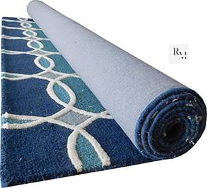 Alfombra de lana de diseño moderno hecha a mano para el hogar, dormitorio, sala de estar o salón, alfombras y juegos de área de tamaño personalizado - Product Image 4