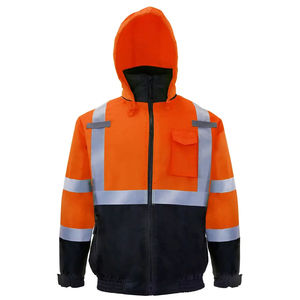 Premium Quality 100% Polyester Hi Vis Reflective <b>Tape</b> Jackets Waterproof Workwear for <b>Safety</b> Yellow Reflective <b>Safety</b> Clothing - Product Image 5