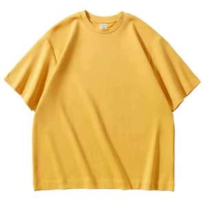 Camisetas Casuales de Peso Pesado de 300G, 80% Algodón, 20% Poliéster, Camisetas de Verano de Manga Corta, Camisetas Extra Grandes para Hombre, Camisetas Lisas - Product Image 5