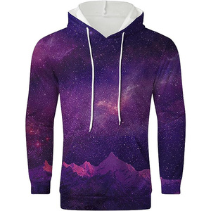 100% coton lavé à l'acide en détresse pull à capuche pull hommes Crop Boxy français éponge à capuche - Product Image 1