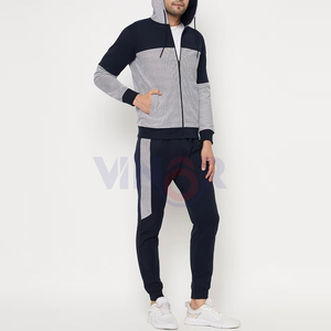 2025-26 Chándal de 2 piezas de estilo de invierno para hombre de alta calidad Estampado sólido Ajuste regular Nueva llegada Chándal a precio mayorista - Product Image 6