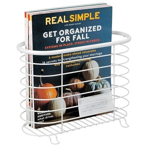 Wholesaler Count Top Magazine Holder <b>Desktop</b> File Storage <b>Organizer</b> Wall Mounted Rack & Holder <b>for</b> Office & Home Bedroom - Product Image 6