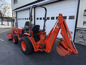 Kubota B2320 haute performance chargeuse compacte rétrocaveuse noyau Durable moteur moteur pompe à engrenages boîte de vitesses roue de roulement utilisé Type de tracteur - Product Image 2