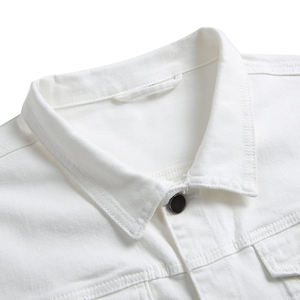 2025 haute qualité hommes vestes respirant personnalisé Denim veste pour homme élégant tenue décontracté Denim homme vestes - Product Image 4