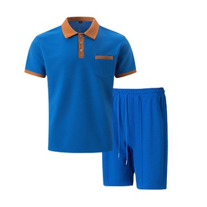 Ensembles Courts Homme en Gros Personnalisables avec Logo – Jersey Spandex/Coton Respirant – Vêtements d'Été 240 GSM – Couleur Unie – Qualité Supérieure - Product Image 5