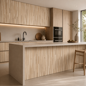 Panel de Madera Maciza de Acacia con Juntas Dentadas, 2240x1220x15mm, Grado Mueble para Gabinetes, Mesas y Estantes, OEM - Product Image 5