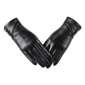 Nouveaux gants d'hiver en cuir pour femmes de haute qualité, personnalisés OEM, doublés de laine, pour les sports de plein air, coupe-vent, chauds, tendance, Pakistan - Product Image 1