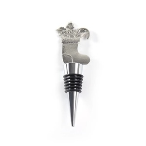 Hot Sales Christmas Decorative <b>Bottle</b> <b>Stopper</b> for Wine Decoration Christmas Tree Shape Aluminium <b>Bottle</b> <b>Stoppers</b> for Wedding - Product Image 2