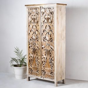 CARVED PANEL CUPBOARD - Product Image 2