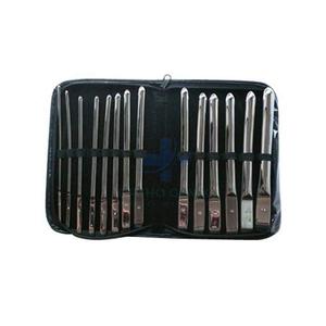 Dilatador Uterino Médico Hegar de Doble Extremo, Juego de Sonidos de Acero Inoxidable, Instrumentos Quirúrgicos de Ginecología, Ortho Genix, 7,5 Pulgadas, 8 Uds. - Product Image 6