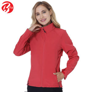 Vente en gros de vêtements pour femmes veste Softshell pour l'extérieur coupe-vent imperméable et respirant veste Softshell pour femmes à la mode - Product Image 2