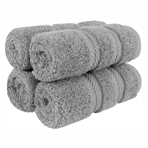 Vente directe usine – Serviette de visage 100 % coton biologique, prix de gros, ultra absorbante, conception OEM disponible - Product Image 5