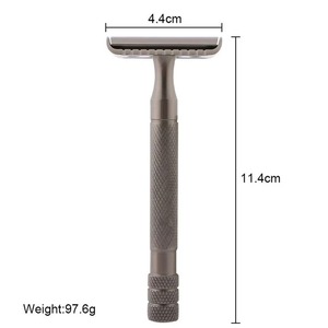 Maquinilla de Afeitar Profesional de Acero Inoxidable para Hombre, Herramienta de Afeitado Duradera y Precisa para un Afeitado Suave y Completo - Product Image 3