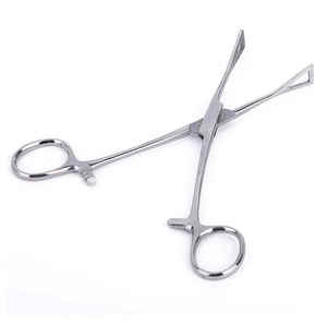 Pince intestinale de qualité chirurgicale Body Dermal Piercing Mini fendu 6 "Pennington Clamp Forceps Piercing Forceps Haute qualité - Product Image 2