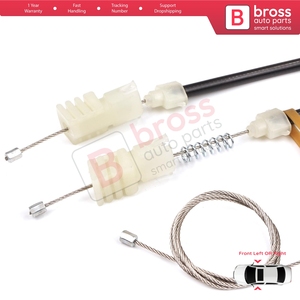Kit de réparation de lève-vitre électrique BWR5324 pour porte avant Pathfinder MK3 R51 2004-2015 80701-4X01C - Product Image 5