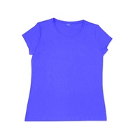 T-shirts vierges imprimés avec logo personnalisé vente en gros 160gsm 100% coton t-shirts d'été décontractés pour femmes t-shirts unis teints en fil tricoté pour adultes