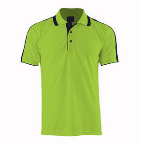Polo T-shirt de haute qualité en coton piqué, logo imprimé personnalisé, manches courtes, collection de polos pour hommes - Product Image 1