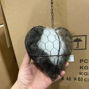 Décorations de jardin en fibre d'alpaga faites à la main, abri d'hiver pour arbres, nid d'oiseaux, fournitures pour oiseaux sauvages, support de matériaux pour nids d'oiseaux - Product Image 1