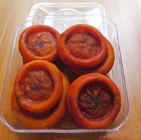 Groothandel Premium Gedroogde Persimmon Zoete Traditionele Snack Puur Natuurlijk Diospyros Kaki Fruit