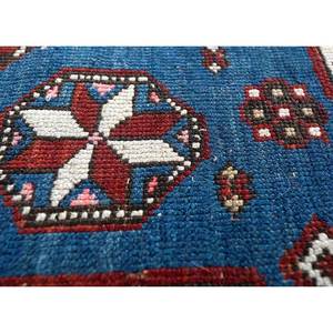 Tapis en laine noués à la main Nuray Jaipur US - Motifs abstraits médaillon rouge orangé pour couloir - Tapis rectangulaire fait main 9x12 pour la maison - Product Image 3