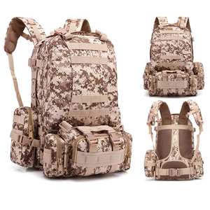 Mochila Táctica de Camuflaje para Aventuras al Aire Libre, Diseño Multicompartimento, Mochila de Hidratación, Impermeable, con Características Antirrobo - Product Image 5