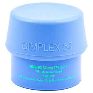 SIMPLEX 80 mm TPE Soft Blue White Hammer Head Soft-Faced avec un excellent confort et une durabilité exceptionnelles - Product Image 3