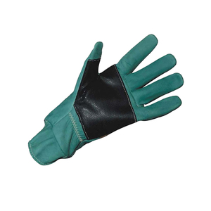 Guantes de cuero de vaca de alta calidad Guantes de seguridad de trabajo resistentes a motosierra con empuñaduras cómodas - Product Image 4