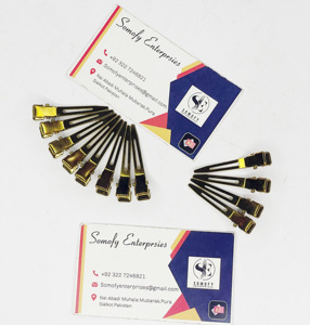 Somofy Enterprises personalizado Metal oro Plasma Acero inoxidable extensión de cabello sostenible Clips herramientas etiqueta - Product Image 1