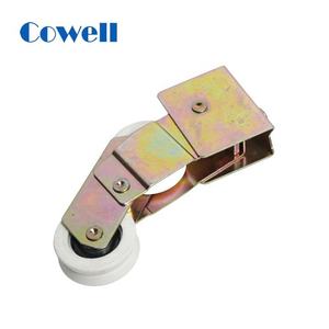 Sıcak satış naylon plastik rulman kapı silindir kasnak tekerlekler kapı silindirleri alüminyum sürgülü kapı tekerlekleri kaymak rulo tekerlekler - Product Image 3