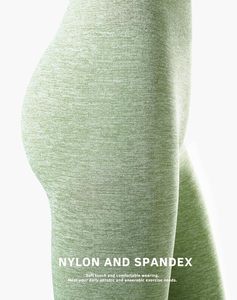 Ensemble de fitness pour femmes actives, taille haute, qualité supérieure, OEM personnalisé, vente en gros, leggings de yoga extensibles à taille élastique - Product Image 2