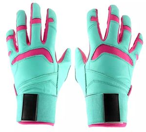 Guantes de bateo de béisbol de cuero Cabretta hechos a medida al por mayor de alta calidad, ligeros, cómodos, aptos para entrenamiento - Product Image 5