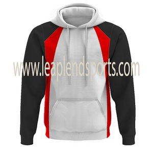 เสื้อฮู้ดพิมพ์ลายซับลิเมชันสำหรับผู้ชายเสื้อผ้าแนวสตรีท - Product Image 4