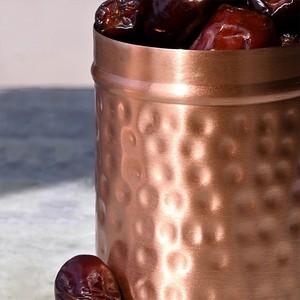 กล่องใส่อาหารชุบทองแดง ปลอดภัยสำหรับอาหาร ใช้สำหรับใส่เครื่องเทศในครัว กล่องใส่น้ำตาล กล่องใส่เครื่องดื่ม ใช้ในบ้าน ตั้งแคมป์ ฯลฯ - Product Image 4